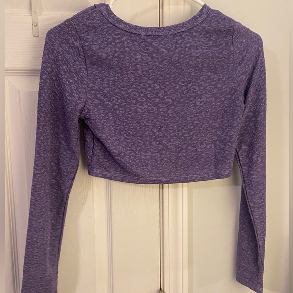 Purple two piece shorts set - Picture 2 of 3